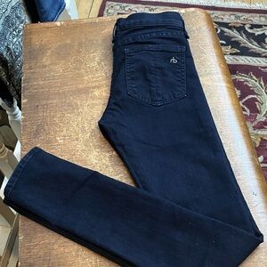 ✨Rag & Bone Midnight blue Skinny jeans 25
